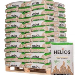 Palette Mixte de briquettes de bois Pini Kay + Nestro Mix (960Kg) - Image 1