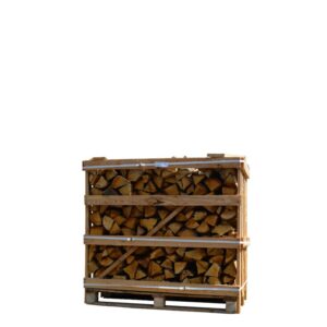 30 cm – 2.5 Stères Caisse à bûches en chêne ultra sec - Image 1