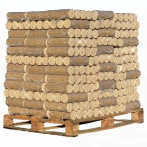 Briquettes de bois – Palette complète – Image 1