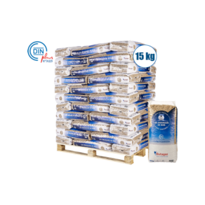 Pellet Butagaz DIN+ 100% résineux – palette de 66 sacs de 15KG - Image 1
