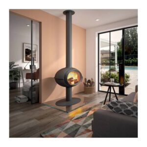 Poêle à bois BRIO sur pied – INVICTA - Image 2